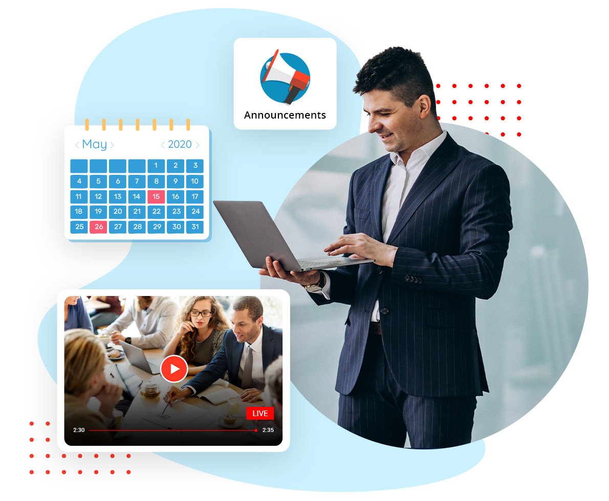 Private Social Communication