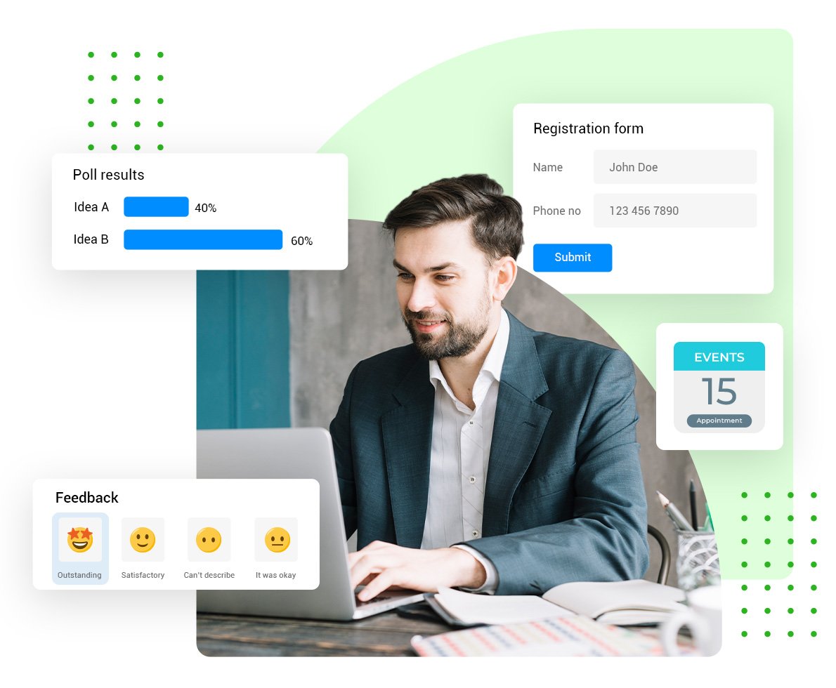 Seek feedback on product and service