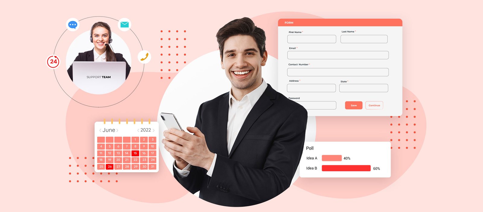 All-in-one social Intranet Platform and Employee Communication App for all your communication and collaboration needs