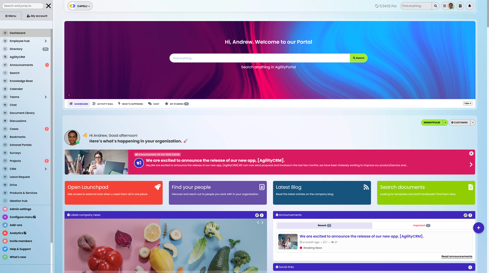 The Central Hub for a Connected Digital Workplace