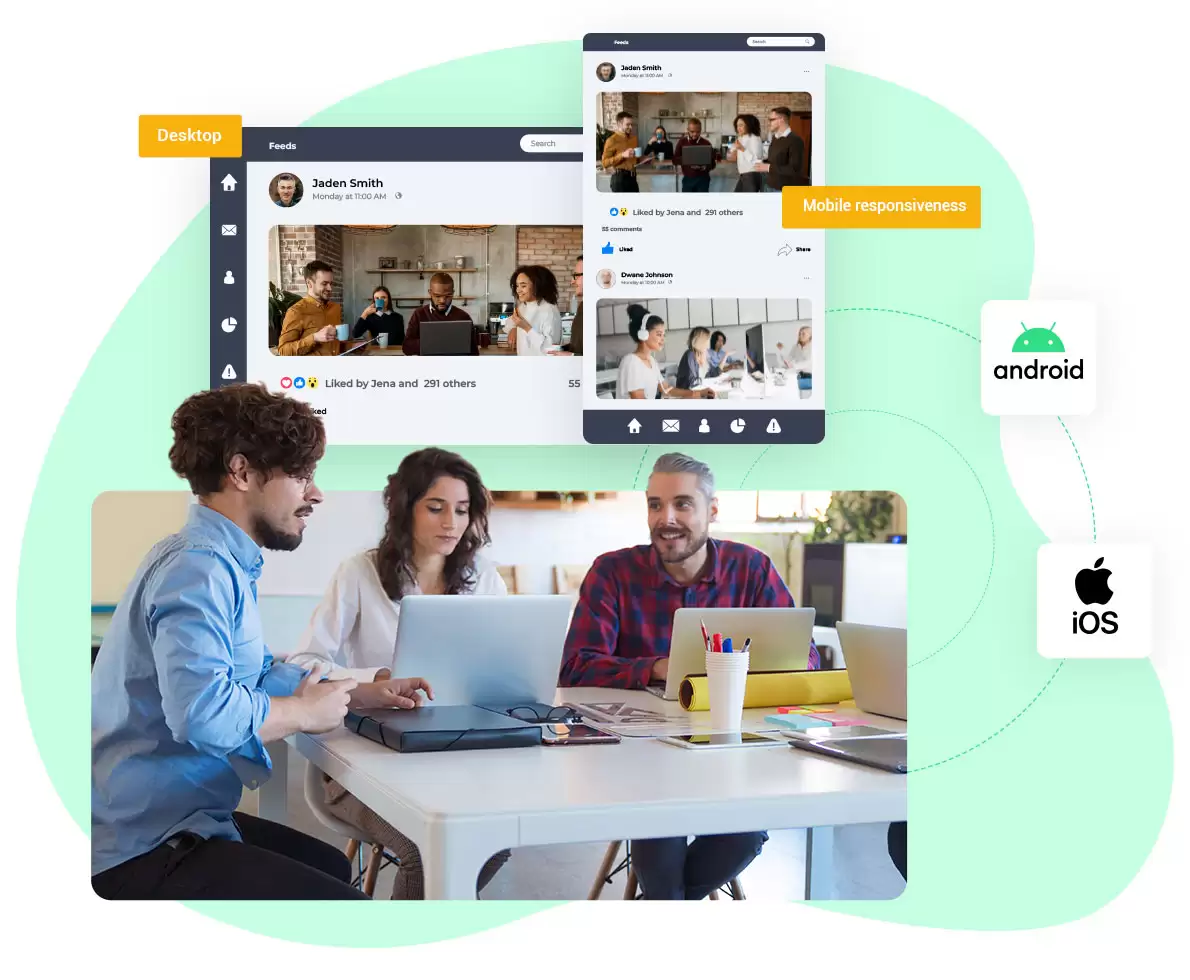 mobile apps Intranet Software for enterprises | Intranet Portal