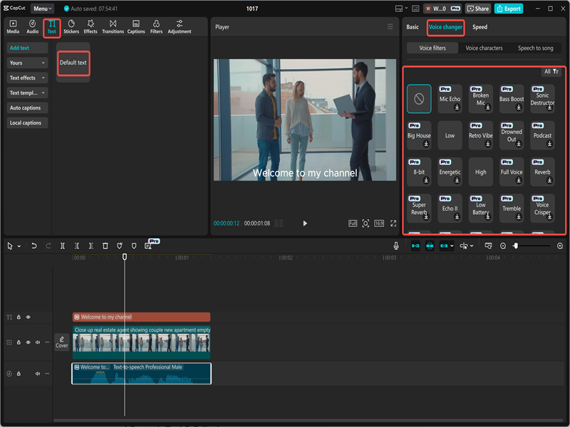 Add Cuts and Effects
