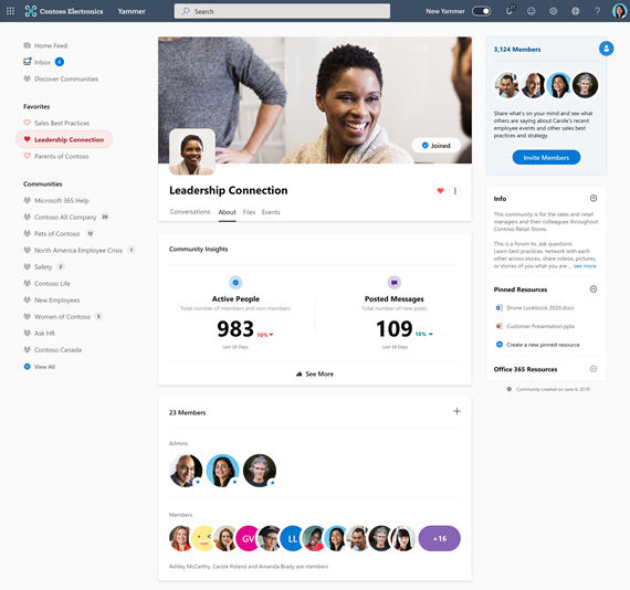 Yammer - Staff communication App