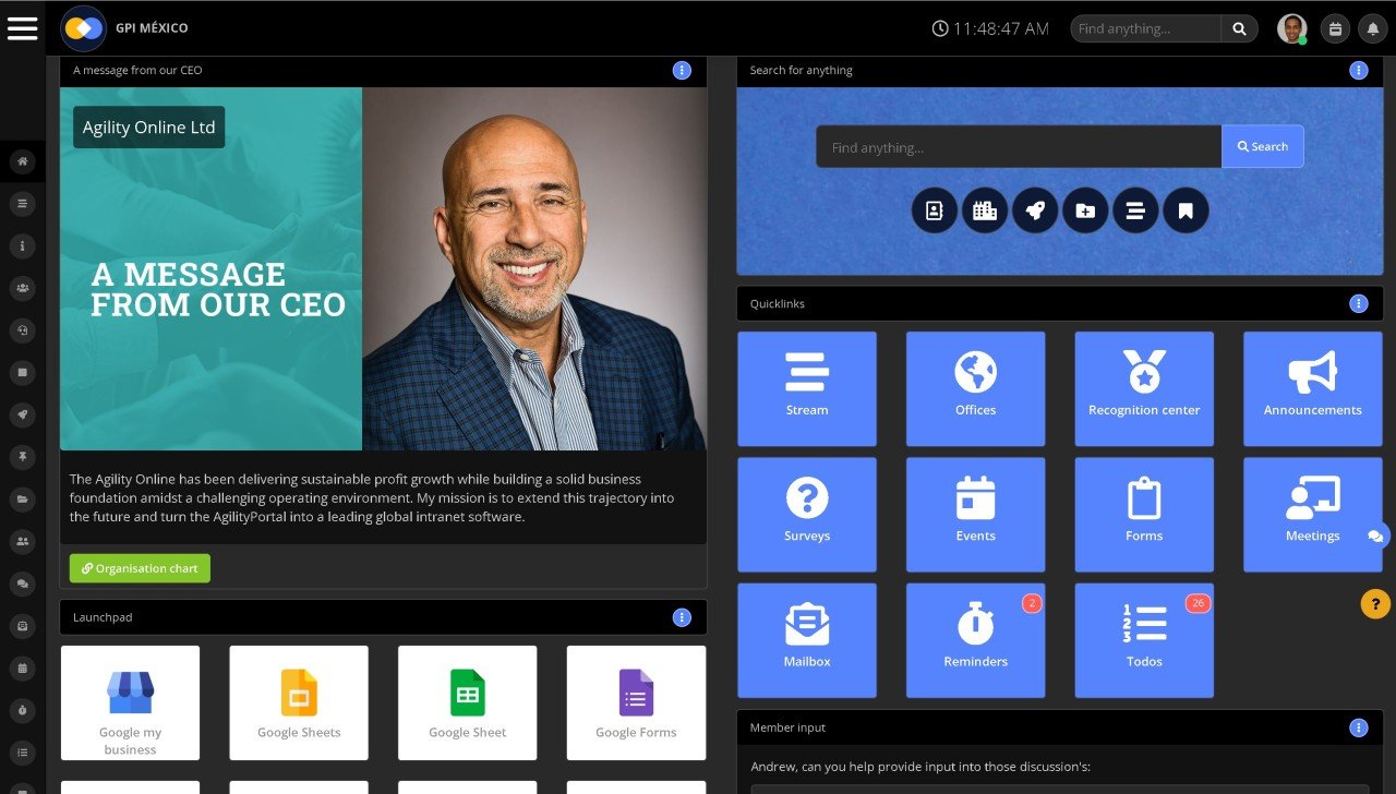Cloud-based intranets are automatically updated