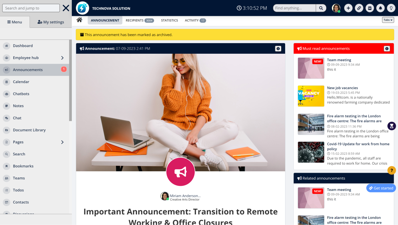 Better Internal Comms