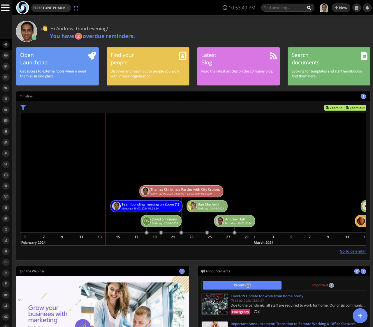 Internal Communication Platforms